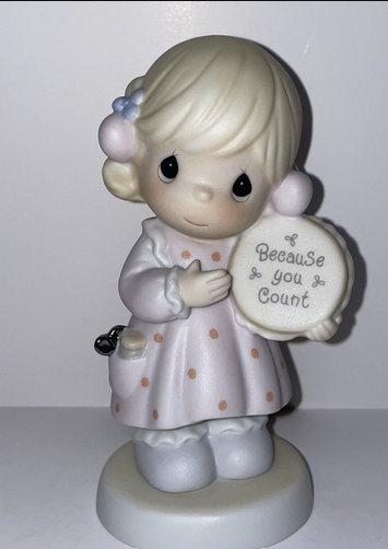 Precious Moments Figurine "You Count" 1998 #488372