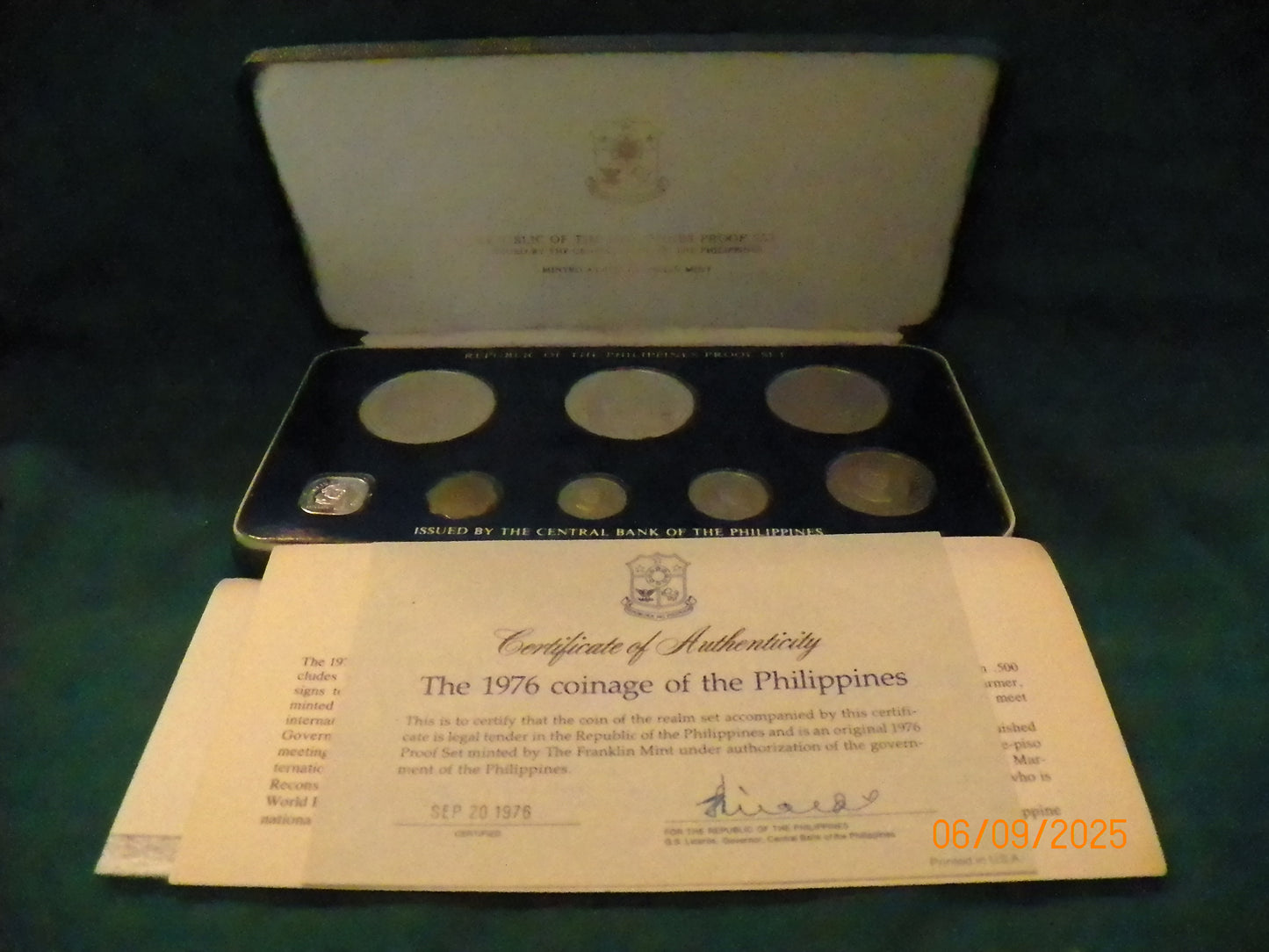 1976 Franklin Mint Coinage of The Phillipines