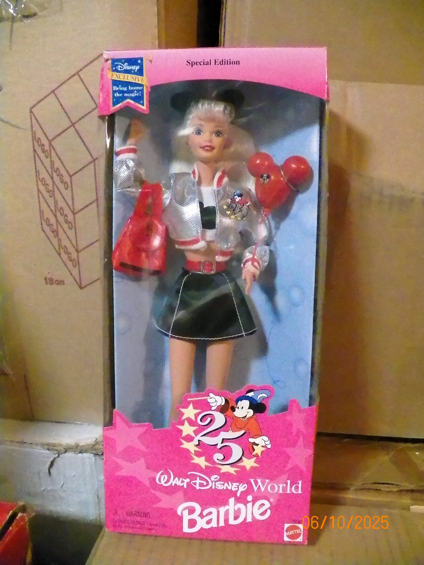 Barbie Special Edition Walt Disney World 25th Anniversary 1996 #16525